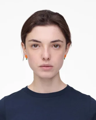 デイヴィッド・シュリグレー × Marc Jacobs ジョイ フラワースタッドイヤリング