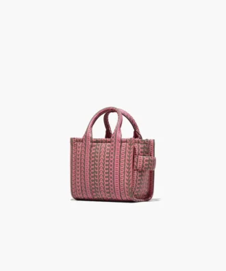 Monogram レザー クロスボディ Tote Bag