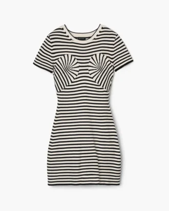 シームアップニットドレス