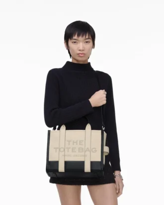 カラーブロック ミディアム Tote Bag