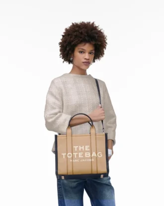 カラーブロック ミディアム Tote Bag